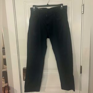 Johnston & Murphy 40wx32l Cotton Navy Pants